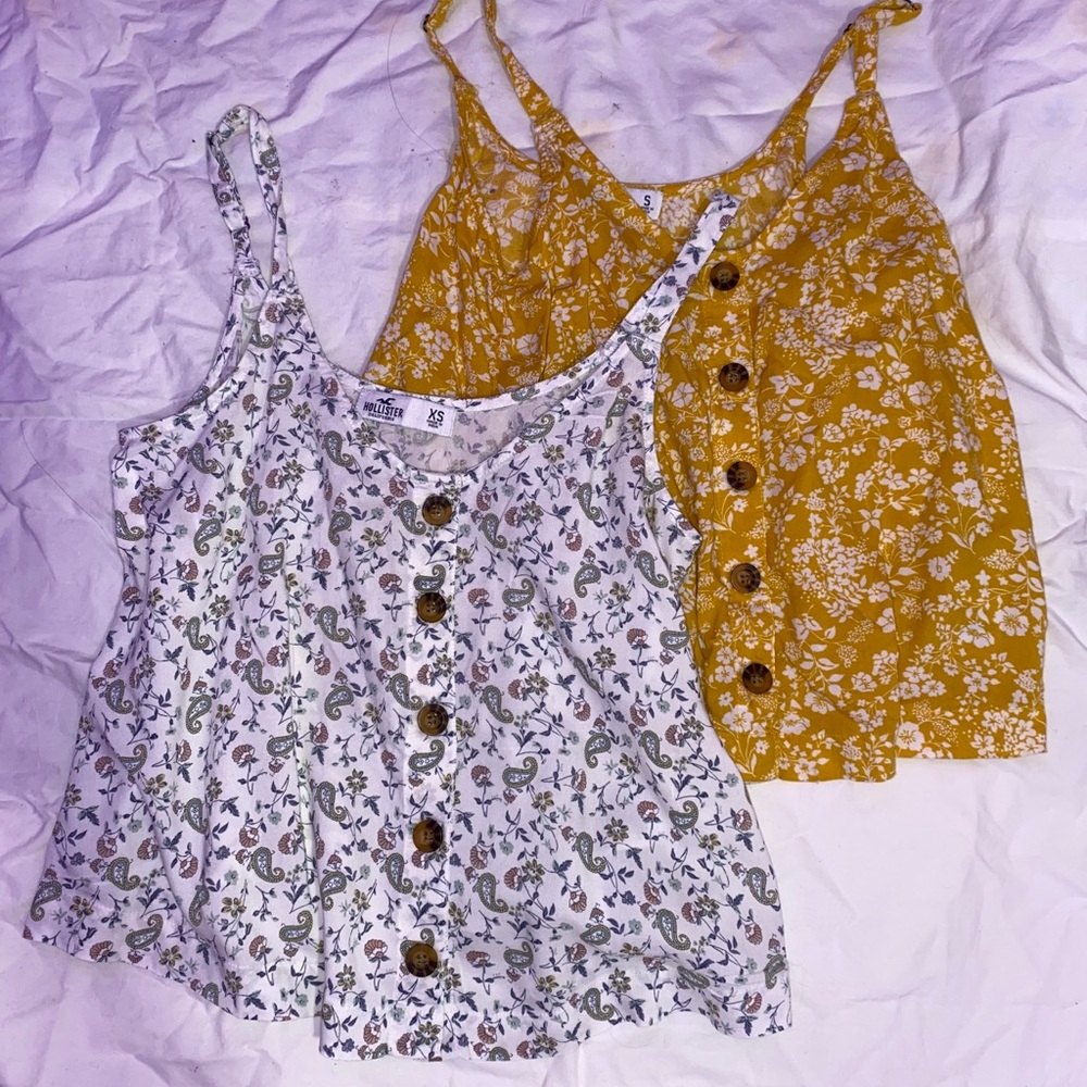Hollister tank xs and small bundle